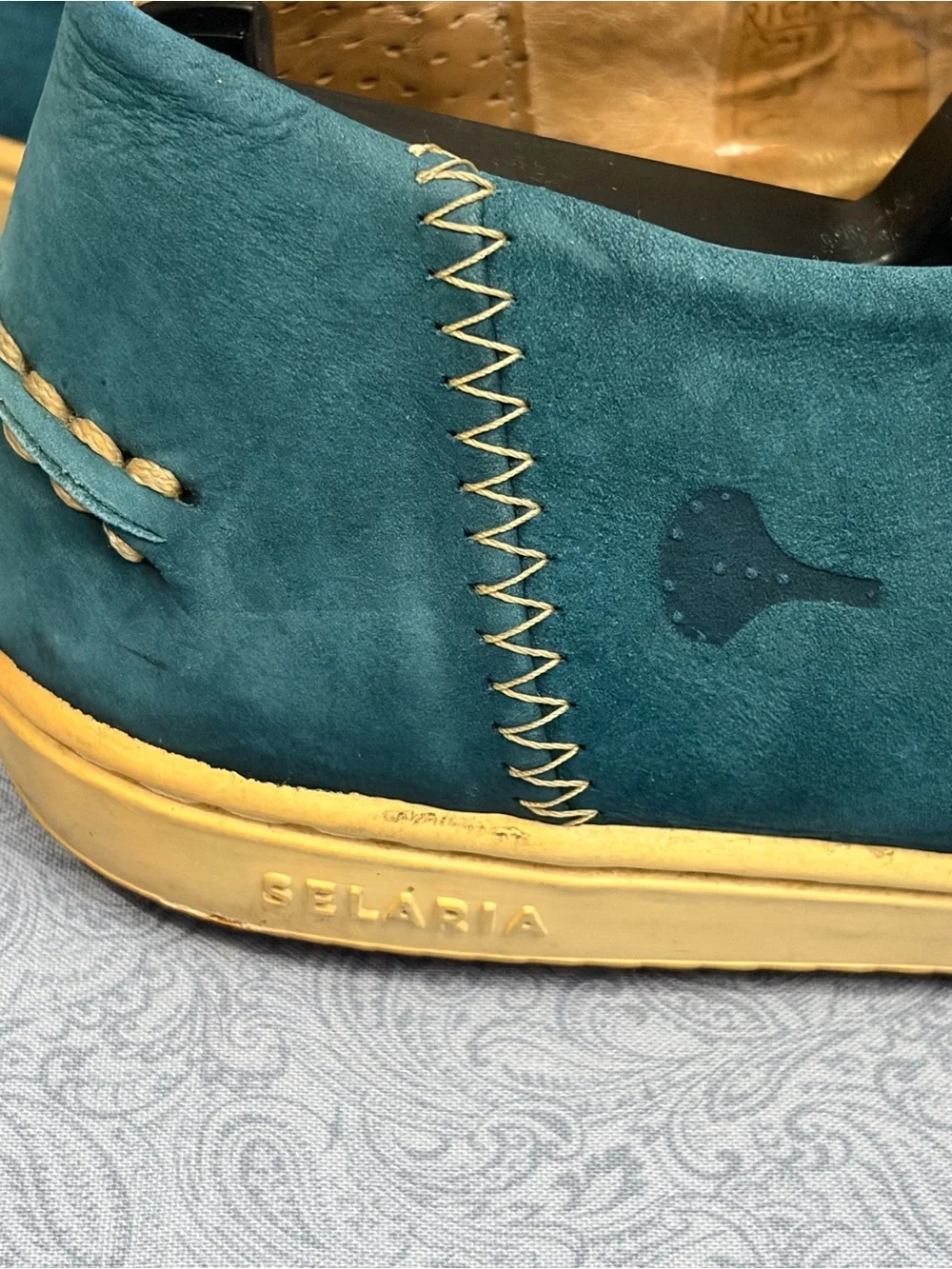 Vintage genuine leather